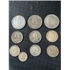 Image 2 : World Coin Collection with 92.5% Sterling Silver Coins