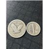 Image 5 : 90% Silver US Half, Quarter, and Dime Coins