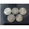 Image 1 : (5) 1780 Maria Theresa Thaler .833 Fine Silver Coins