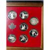 Image 5 : Canadian Province and Territory 92.5% Silver Coin Set in Display Frame