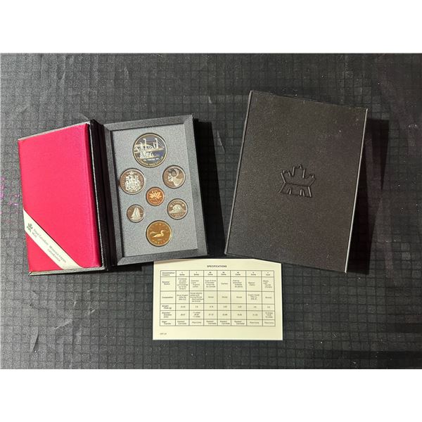 1991 Royal Canadian Mint Proof Set with Case and COA