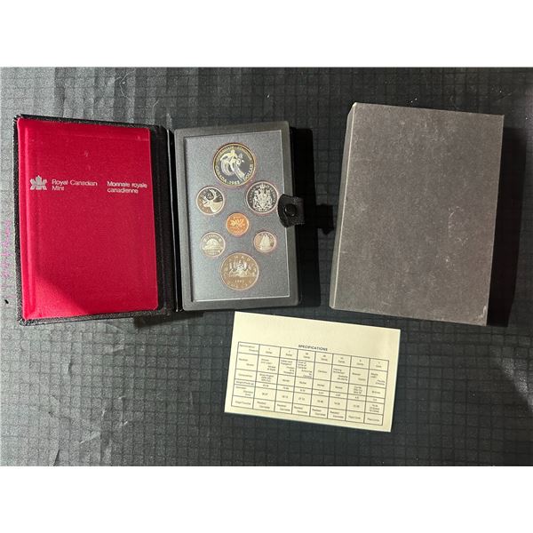 1983 Royal Canadian Mint Proof Set with Case and Specifications