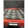 Image 3 : 20 Historic Coins of Canada in Wood Display Case