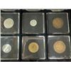 Image 8 : 20 Historic Coins of Canada in Wood Display Case