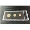 Image 1 : 1963 U.S. Silver Mint Set in Holder: Franklin, Washington, Roosevelt