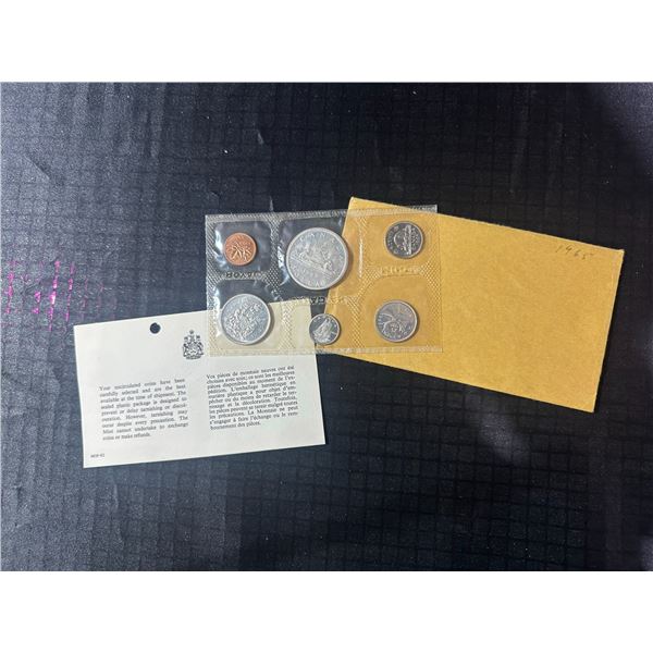 1965 Canada Uncirculated Coin Set in Original Packaging