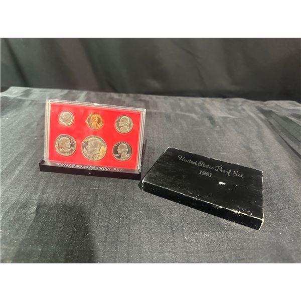 1981 United States Proof Coin Set with Original Box