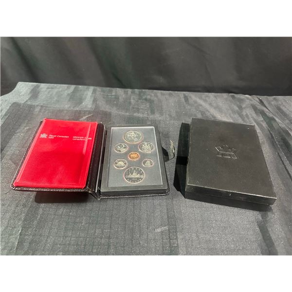 1983 Royal Canadian Mint Proof Set with Case and Box