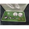 Image 2 : 1976 Guyana Proof Coin Set by Franklin Mint