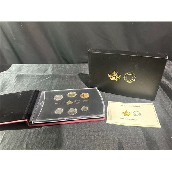 2016 Royal Canadian Mint Specimen Coin Set With Case and COA