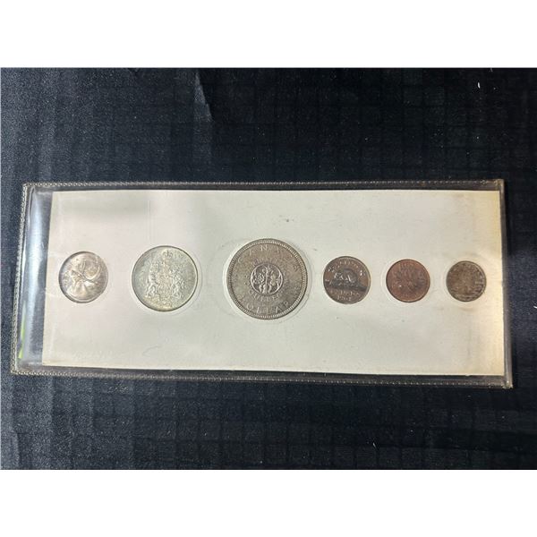 1964 Canada Mint Coin Set in Original Display Case