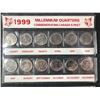 Image 3 : Canada Millennium Quarter Sets 1999, 2000 and Canada 125 Set