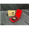 Image 1 : 1970 Manitoba Centennial Silver Dollar In Display Case