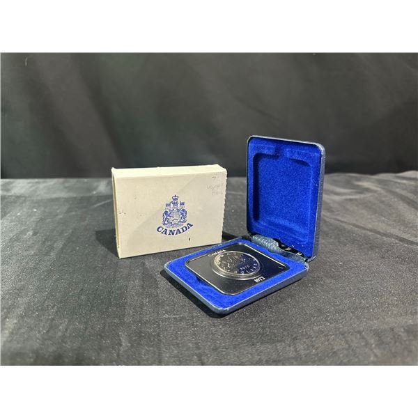 1972 Canada Silver Dollar in Case with Original Box