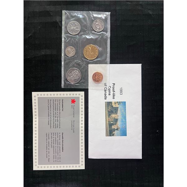1993 Royal Canadian Mint Uncirculated Coin Set