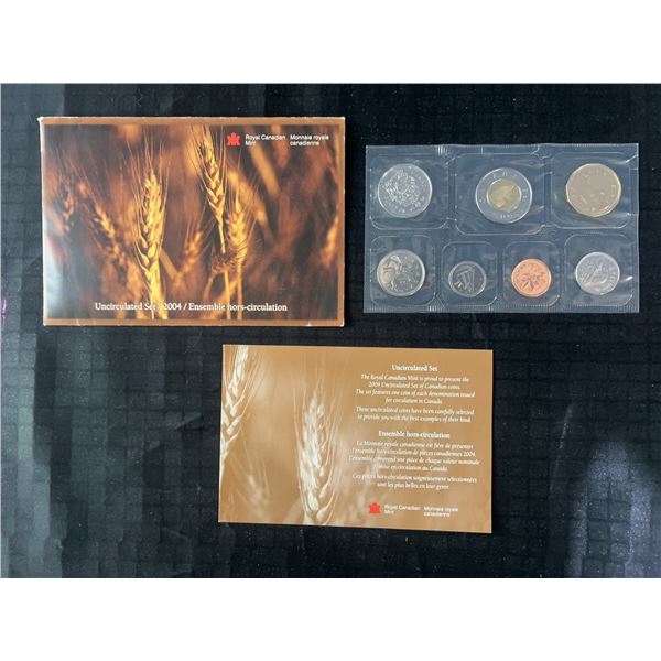 2004 Royal Canadian Mint Uncirculated Coin Set