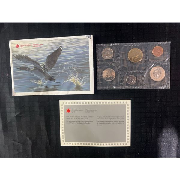 1989 Royal Canadian Mint Uncirculated Coin Set
