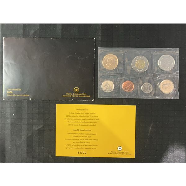 2009 Royal Canadian Mint Uncirculated Coin Set