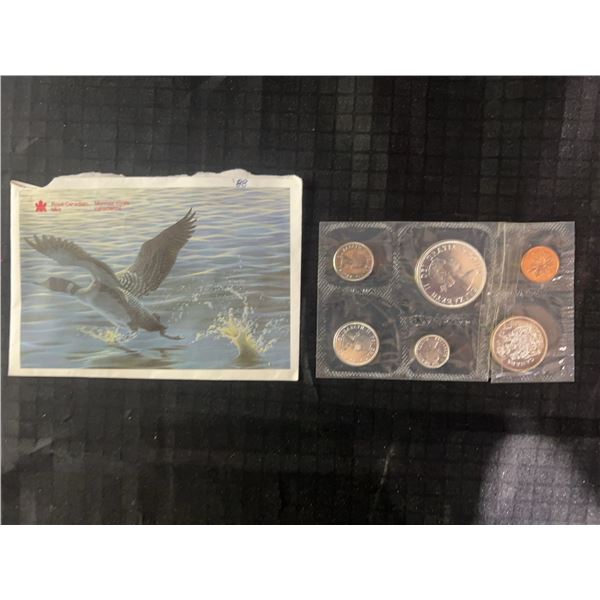1964 Royal Canadian Mint Uncirculated Coin Set