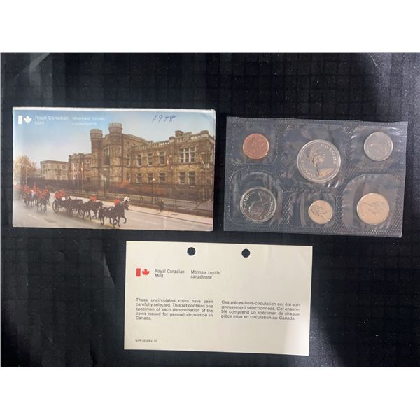 1978 Royal Canadian Mint Uncirculated Coin Set