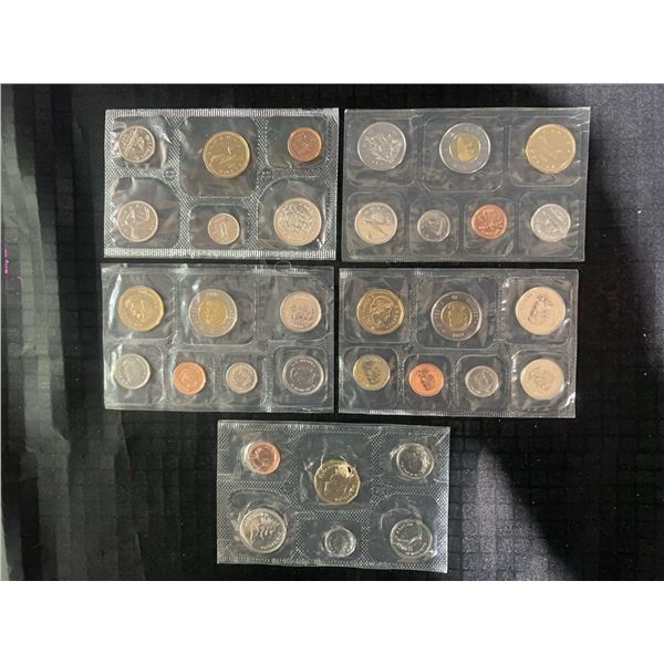Canadian Uncirculated Coin Sets 1989–2008