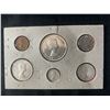 Image 2 : 1955 Canada Uncirculated Coin Set in Cardboard Holder