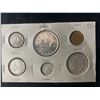 Image 3 : 1955 Canada Uncirculated Coin Set in Cardboard Holder