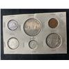 Image 3 : 1953 Canada Coin Set With $1 Silver Dollar In Card Holder