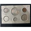 Image 3 : 1956 Canada Uncirculated Coin Set in Cardboard Holder