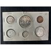 Image 3 : 1960 Canada Uncirculated Coin Set With Card Mount