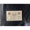 Image 1 : 1961 Canada Coin Set With Dollar, Silver Issues, In Holder