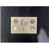 Image 1 : 1963 Canadian Uncirculated Coin Set in Cardboard Holder