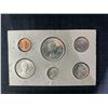 Image 2 : 1964 Canadian Uncirculated Coin Set, 6 Coins, Original Holder
