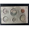 Image 3 : 1964 Canadian Uncirculated Coin Set, 6 Coins, Original Holder