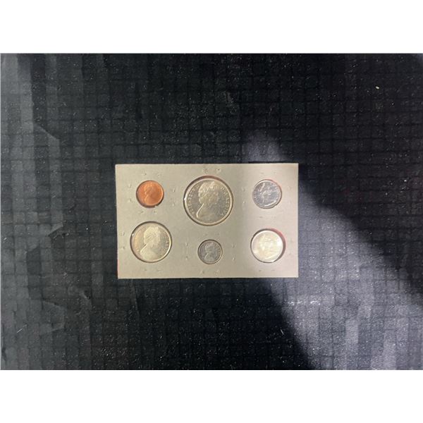 Canada 1967 Centennial Coin Set, 6 Coins, Uncirculated
