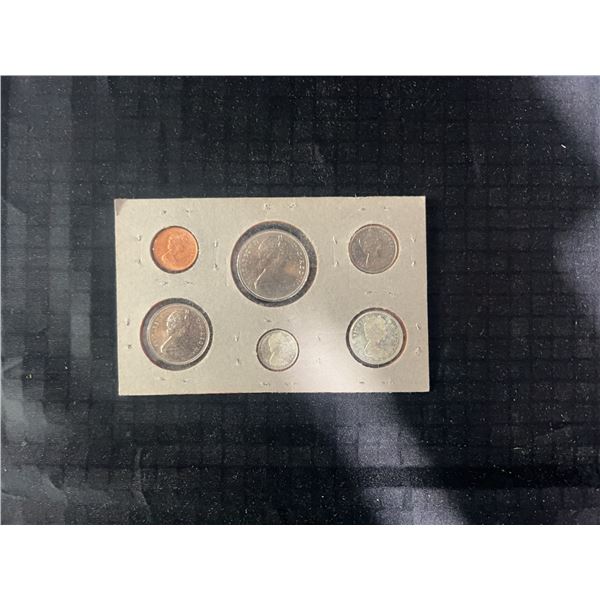 1968 Canada 6-Coin Uncirculated Set in Cardboard Holder