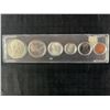 Image 2 : Canada 1974 Whitman Coin Set, 6 Coins in Plastic Case