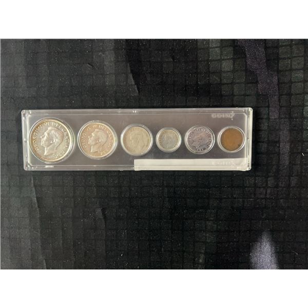 1949 Canada Specimen Coin Set in Case