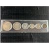 Image 2 : 1950 Canada George VI Six-Coin Set in Plastic Holder
