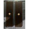 Image 2 : 2 Sets Canadian Gold Coin Presentation Cases with Coins 1976-1980
