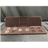 Image 3 : 2 Sets Canadian Gold Coin Presentation Cases with Coins 1976-1980