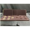 Image 5 : 2 Sets Canadian Gold Coin Presentation Cases with Coins 1976-1980
