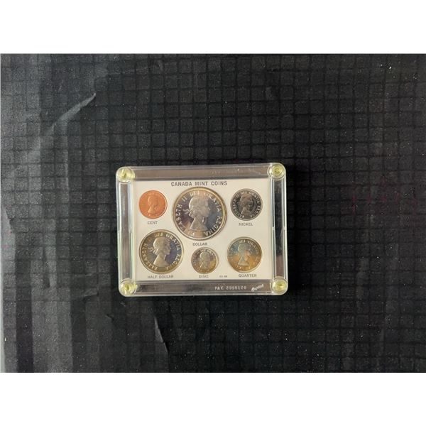 1964 Canada Mint Coin Set with 80% Silver Content