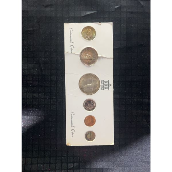 1867-1967 Canadian Centennial Coin Set, 80% Silver Content
