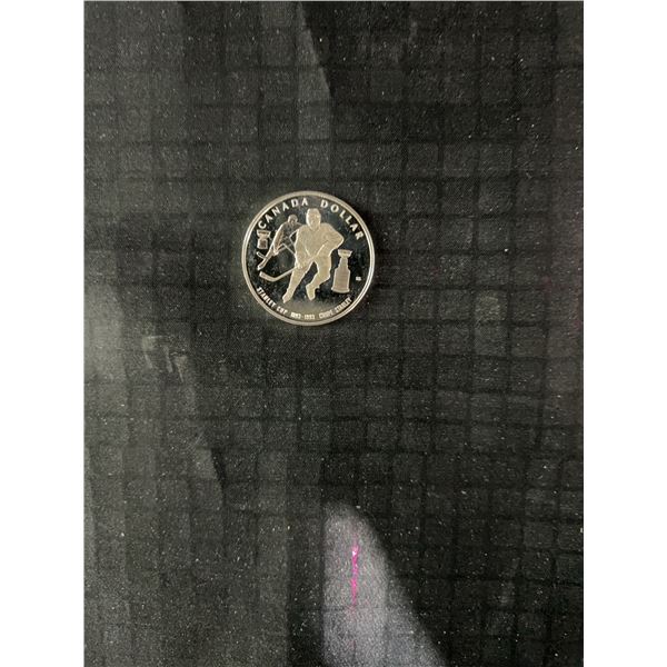 1993 Canada Sterling Silver Dollar Stanley Cup Commemorative Coin