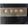 Image 4 : 1971 Eisenhower 90% Silver Dollar & Four U.S. Presidential Dollar Coins Set