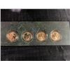 Image 5 : 1971 Eisenhower 90% Silver Dollar & Four U.S. Presidential Dollar Coins Set