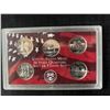 Image 2 : 2001 United States Mint 50 State Quarters Silver Proof Set, 90% Silver