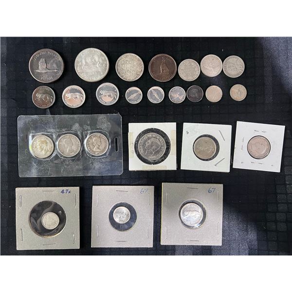 80% Silver Canadian Circulation Coins Collection