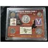 Image 2 : US Collectible Coins and Stamps in Display Cases